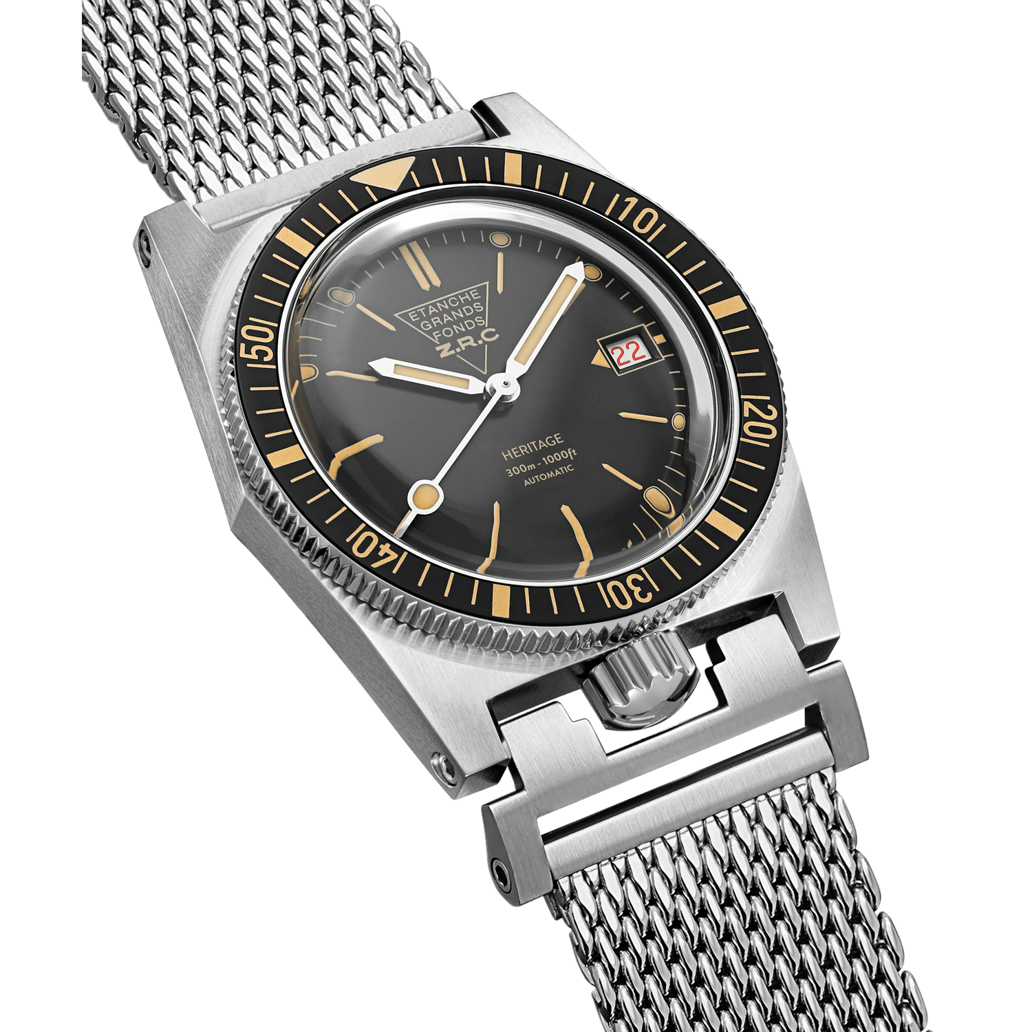 ZRC watch - GF3811231314 - HERITAGE - MILANESE - PROFIL