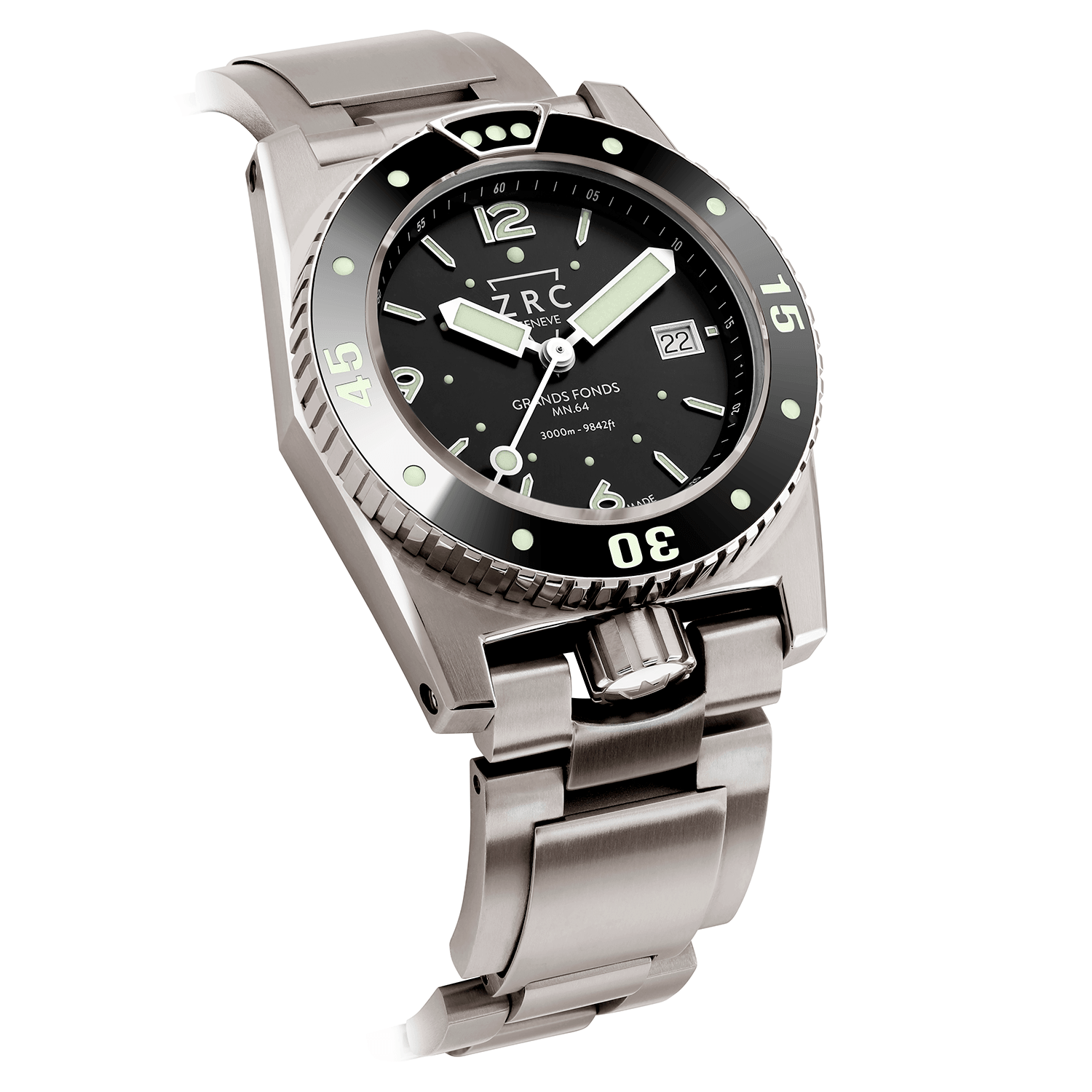 Montre ZRC GF4221221113 ABYSS-METAL - Profil