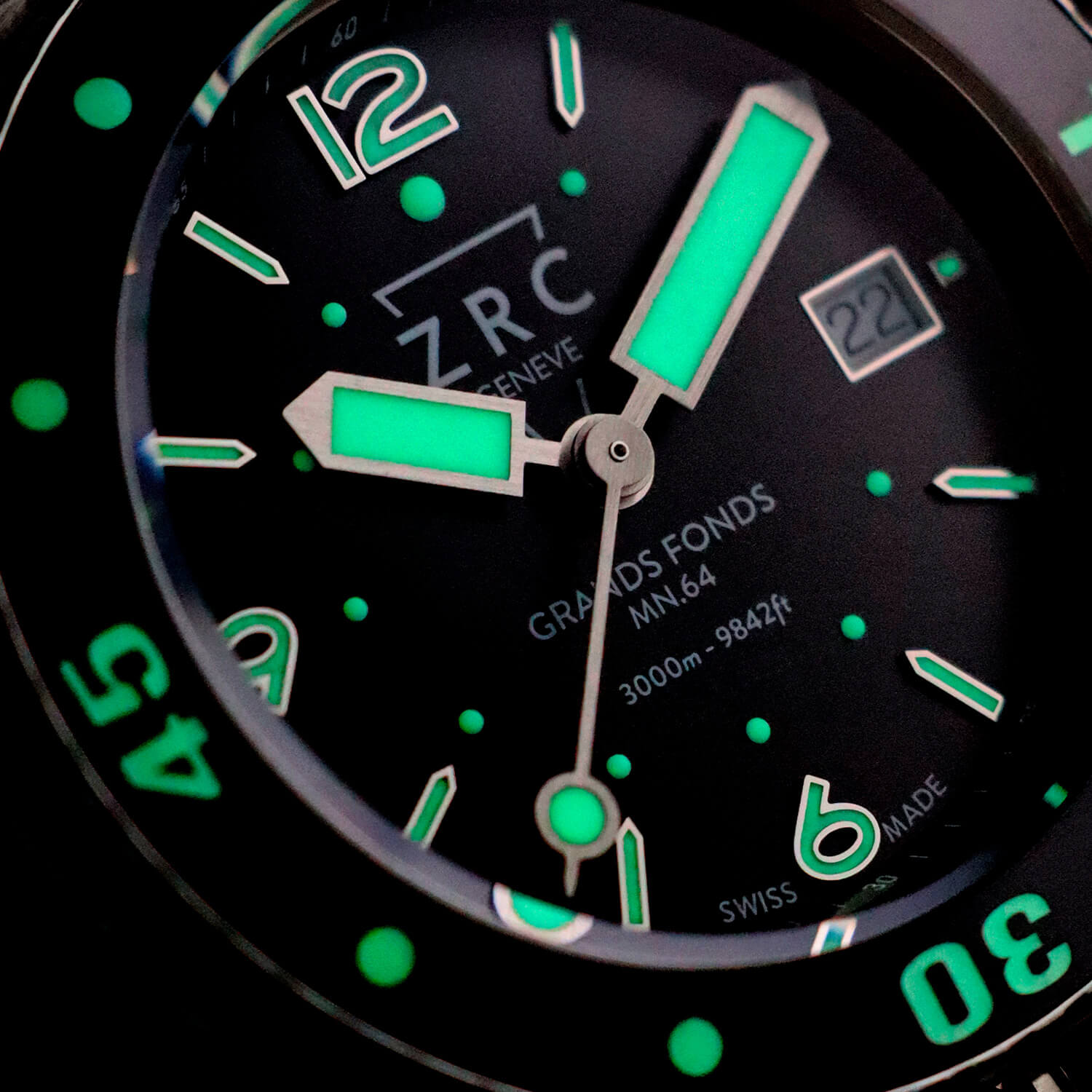 orologio ZRC MN64 FULL TITANE - GF4221221113 - Enlight3404