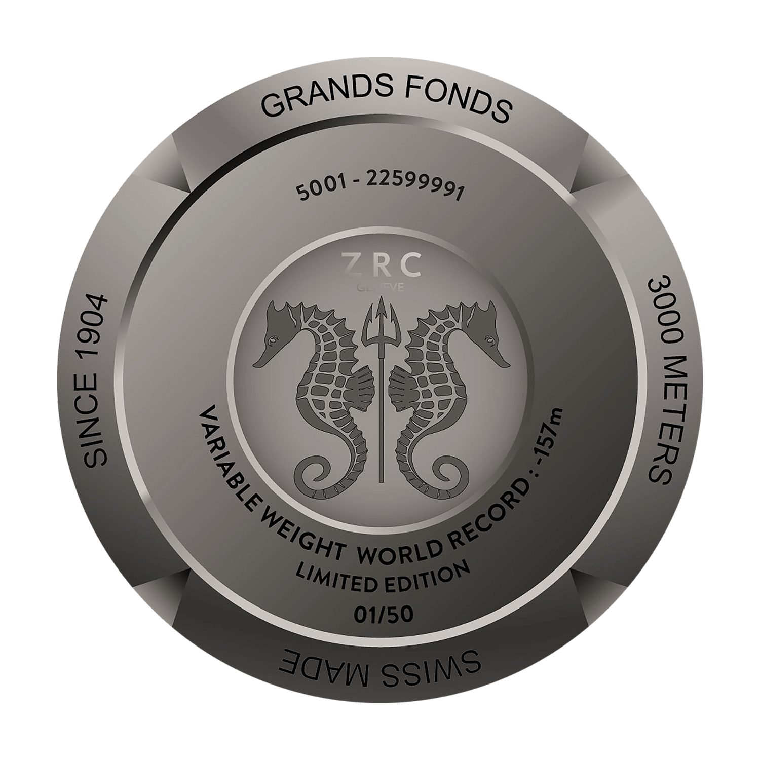 ZRC - GF4226121118WR - Fond de boite - Titane-WR ZRC - GF4226121118WR - Fond de boite - Titane-WR